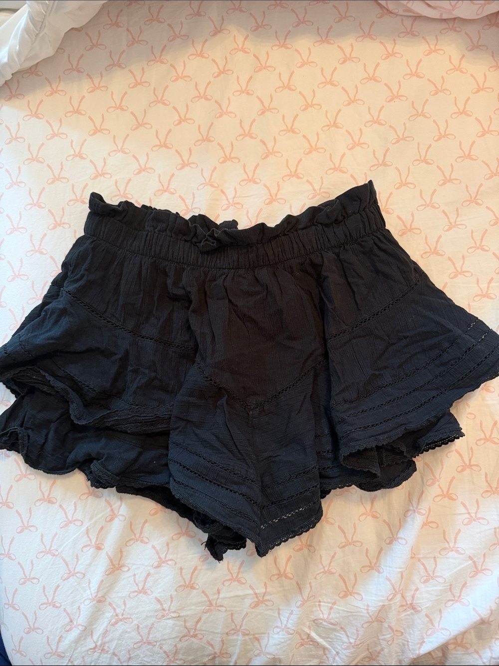 Black Aerie Mini Skirt